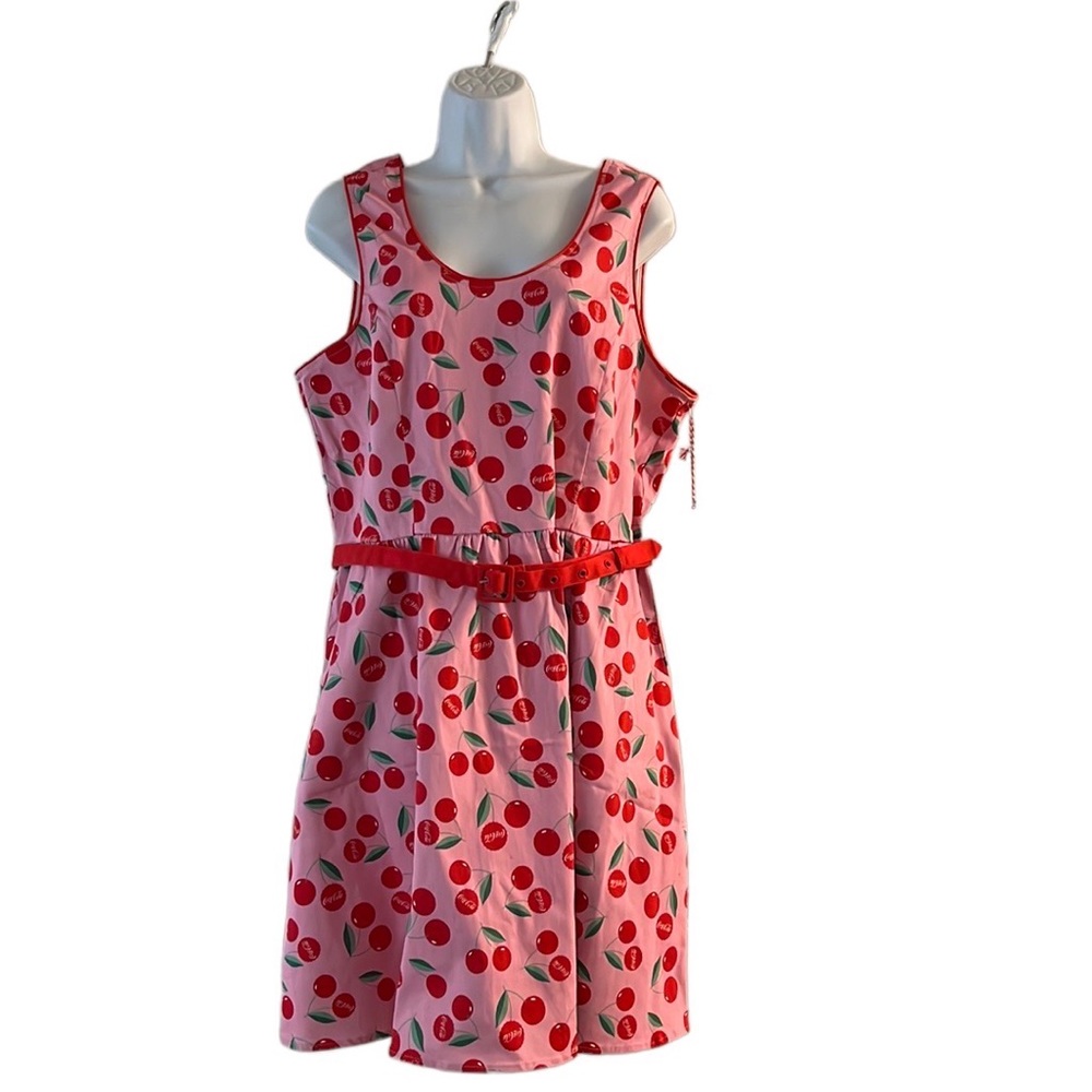Loungefly Stitch shoppe coca cola dress XL